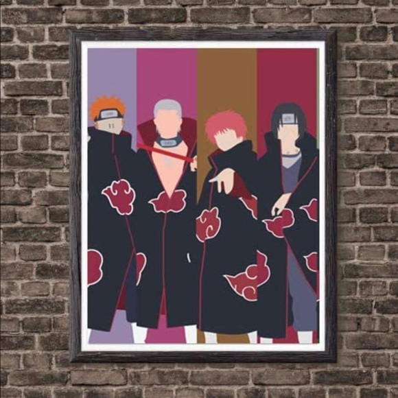 MS Fun Naruto Anime Sasuke X Kakashi Obito Akatsuk - Picture 3 of 4